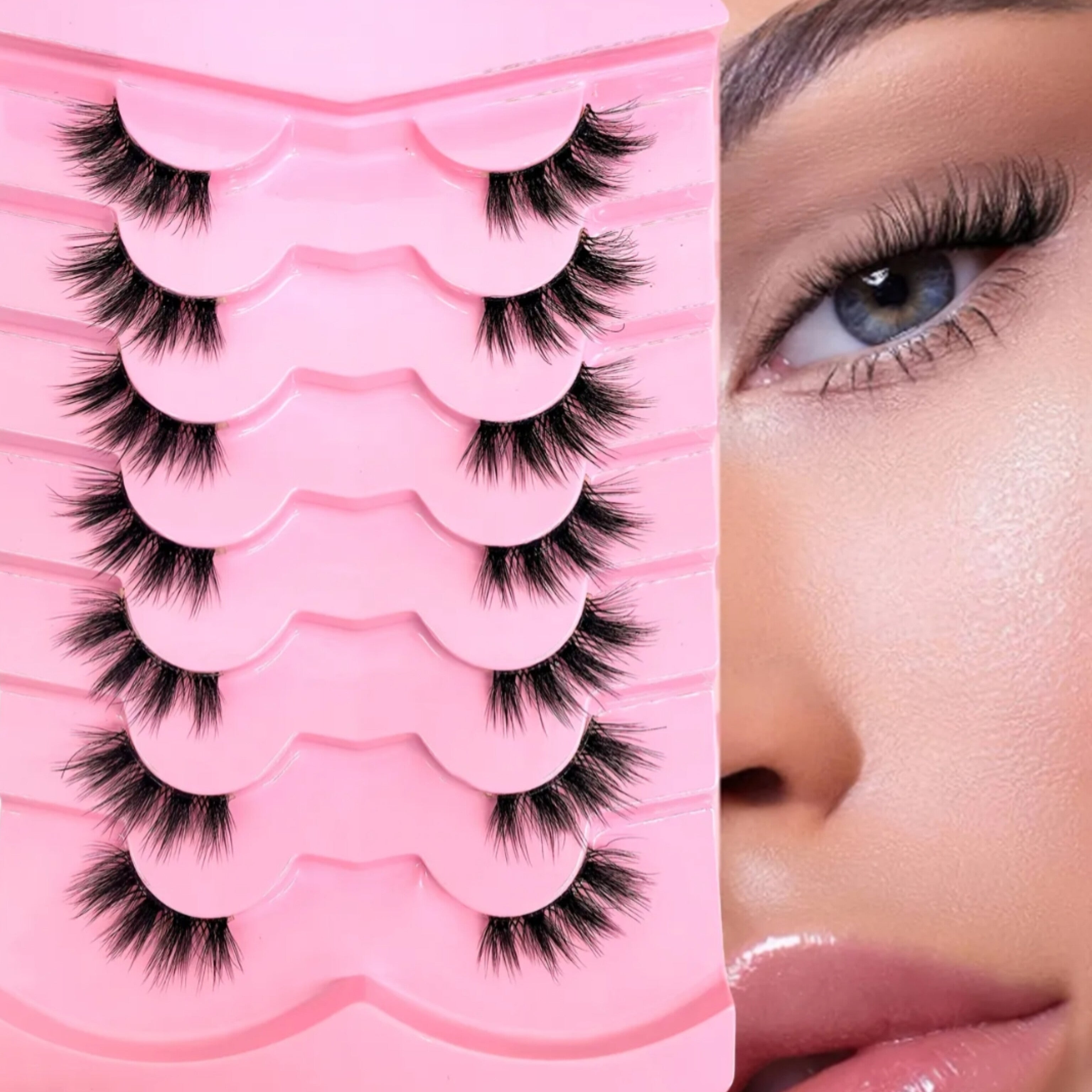 Premium Half Strip Lashes | 7 Pairs