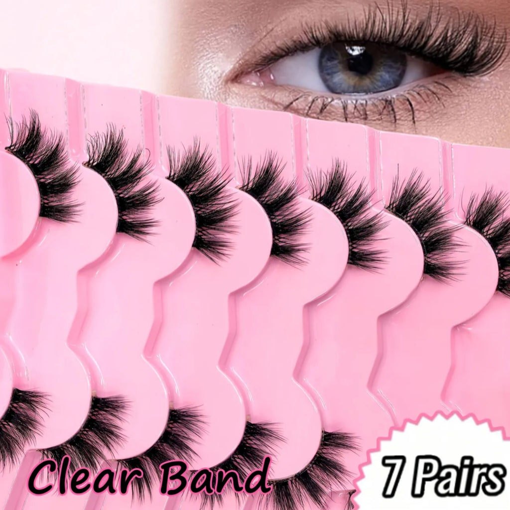 Premium Half Strip Lashes | 7 Pairs