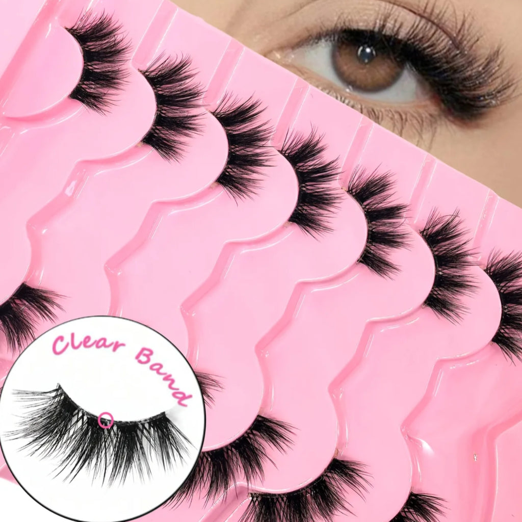 Premium Half Strip Lashes | 7 Pairs