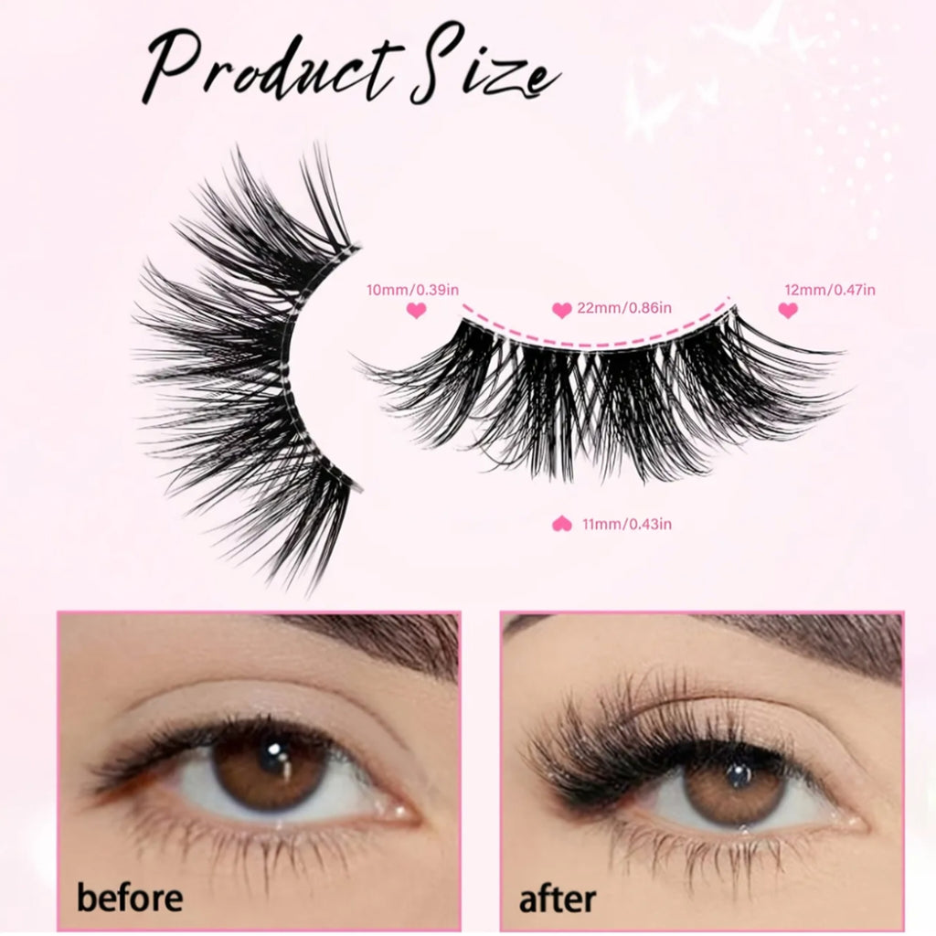 Premium Half Strip Lashes | 7 Pairs